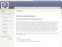 Tablet Screenshot of chs-nhlbi.org
